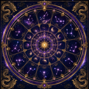 紫微斗數星盤命格分析圖